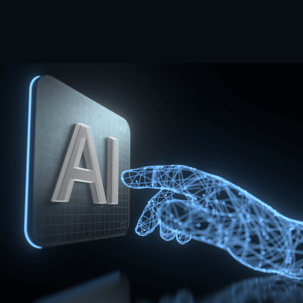 Futuristic digital brain representing Artificial Intelligence solutions