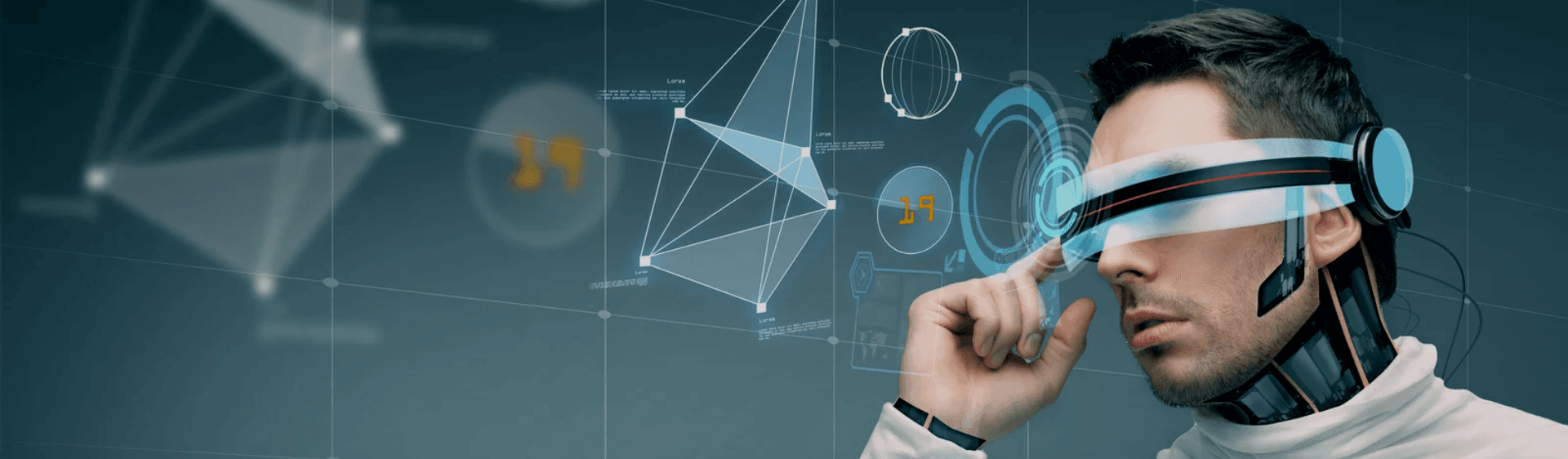 Futuristic digital brain representing Artificial Intelligence solutions
